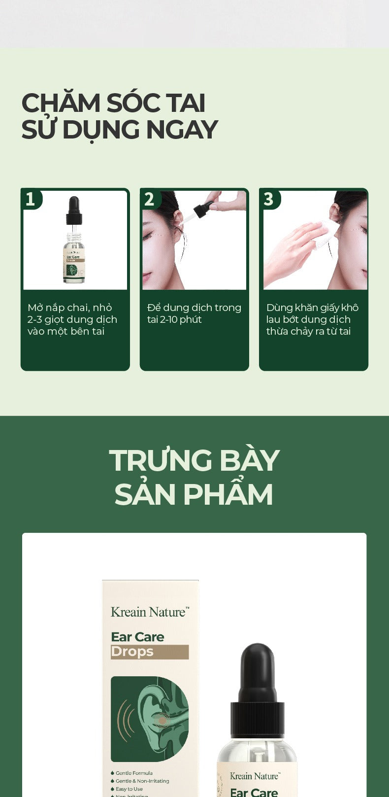 Kreain Nature Tinnitus Ear Drops 30ml