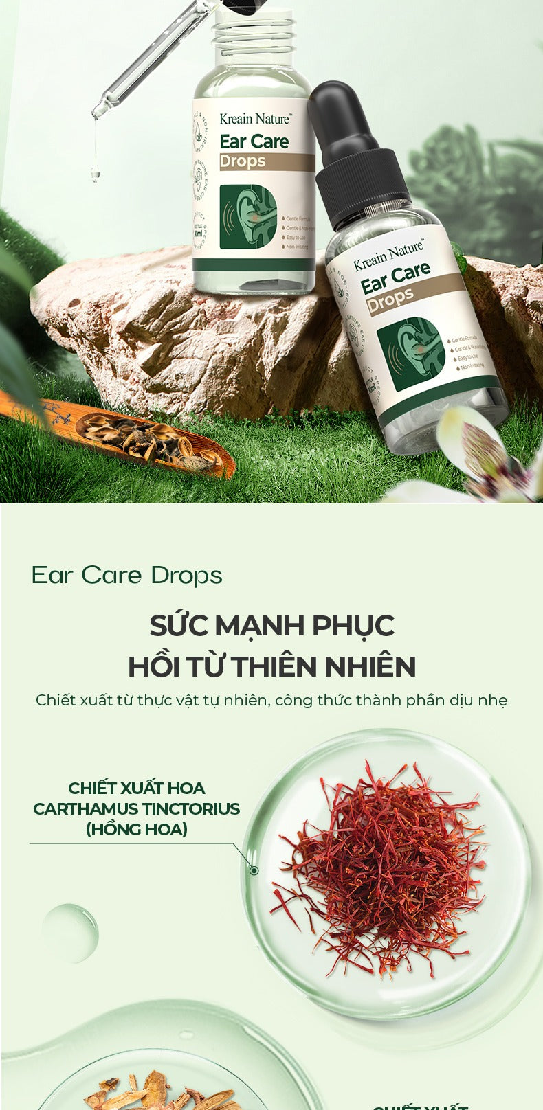 Kreain Nature Tinnitus Ear Drops 30ml