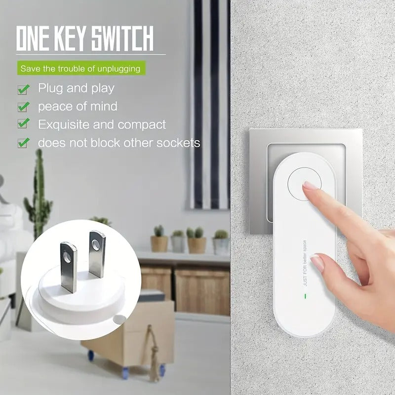 Mini Plug-in Negative Ion Air Purifier for Home Use