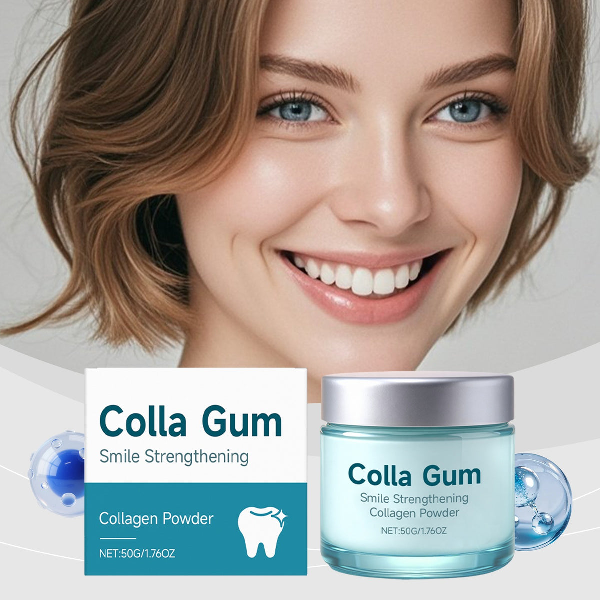 Collagen Tooth Whitening Powder 50g